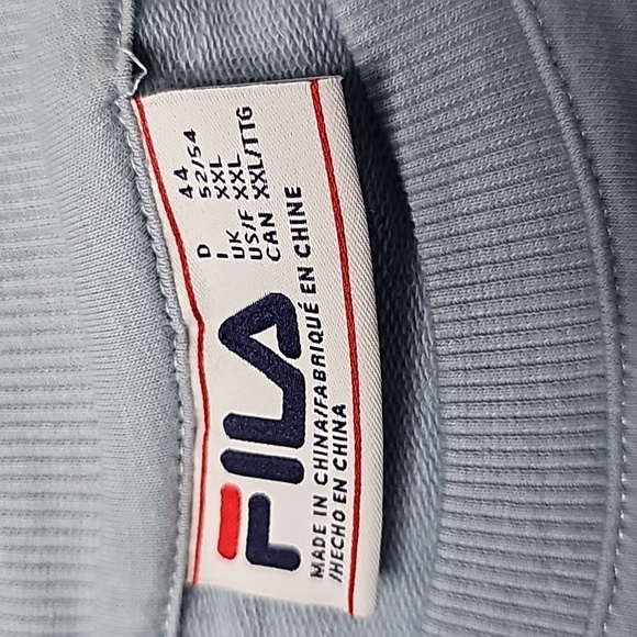 Fila XXL light blue sweater - Picture 5 of 6